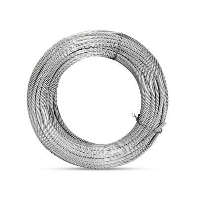 Giá tốt. Cold Heading AISI SUS304 Steel Wire Rope 7X19 Diameter For Heavy Duty Applications trực tuyến