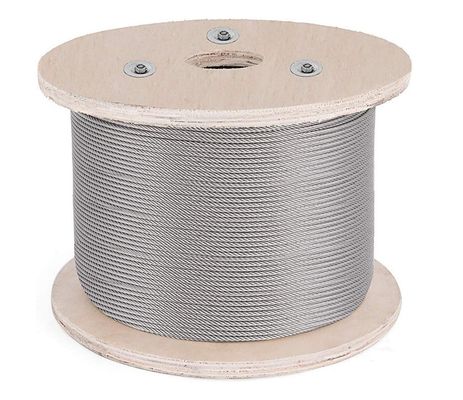 Giá tốt. Cáp thép không gỉ 6x12+7FC 304/316, 3-18mm, 1000m/cuộn trực tuyến