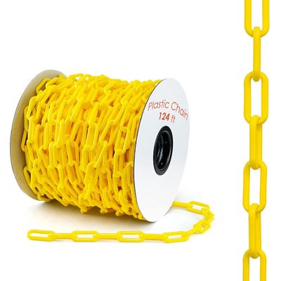 Giá tốt. Plastic Link Chain Warning Chain Yellow Plastic Barrier Chain Safety Chain trực tuyến