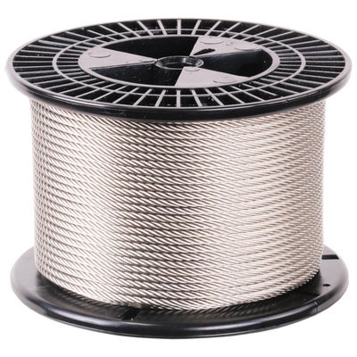 Giá tốt. 7*7 Galvanized 1 4 Steel Cable Non Alloy 1000m/Roll 1770Mpa Anti Corrosion trực tuyến