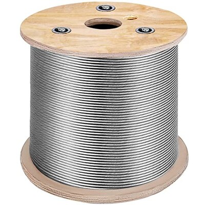 Giá tốt. Dây dây thép không gỉ loại 316 với 1x19 Xây dựng cho đường dây cáp trực tuyến