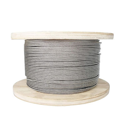 Giá tốt. 150fts Standard AiSi 7x7 Steel Wire Cable SS 7*7 Stainless Steel Wire Rope Industrial trực tuyến