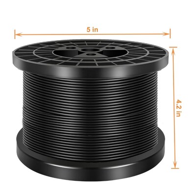 Giá tốt. PVC phủ sợi dây thép carbon với 7x7 / 7x19 Xây dựng cho các ứng dụng công nghiệp trực tuyến