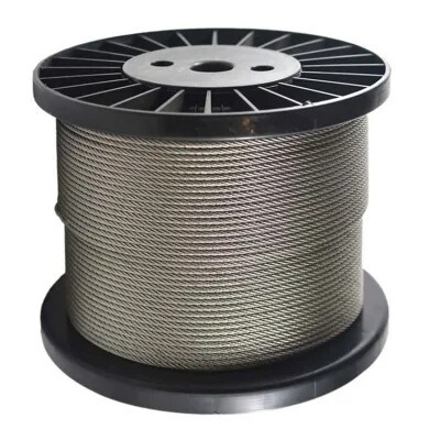 Cáp thép mạ kẽm 6x19+FC và 8x19S+FC IWRC dùng cho cáp nâng thang máy