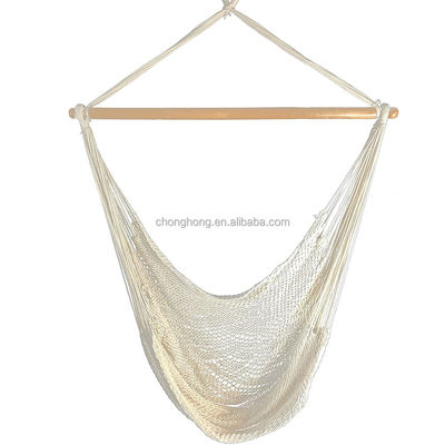Giá tốt. Outdoor Indoor White Rope Hammock Chair with Stand trực tuyến