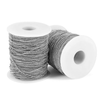 Giá tốt. Xanh kim loại không gỉ sơn xích chuỗi vòng cổ xích dây chuyền bóng đồ trang sức kim loại xích dây chuyền bóng trực tuyến