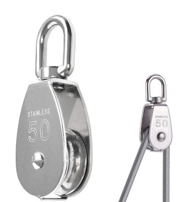 Giá tốt. Top Wholesale Stainless Steel Wire Rope / Swivel / Sailboat / Crane / Swivel Single Rope / Marine / Heave Steel Wire / Strap Lifting/Climbing Pulley For Sailing Boat trực tuyến