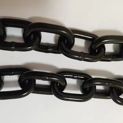 Giá tốt. G80 Black 6mm Anti Rust Lifting Chain Welded Iron 8mm Roller Chain For Hoist trực tuyến