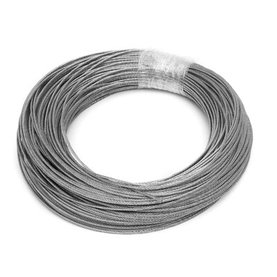Giá tốt. Không hợp kim 1x7 7x7 7x19 Stainless Steel Wire Rope Cable cho các ứng dụng công nghiệp trực tuyến