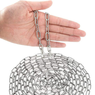 Giá tốt. 304 Stainless Steel Chain Metal Chain Link Chain Small Light Duty Chain Utility Chain trực tuyến