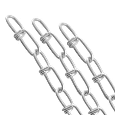 Giá tốt. Xích mắt xích đôi ngắn DIN5685 mạ kẽm, xích không mối hàn, xích nút trực tuyến