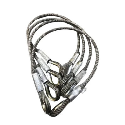 Giá tốt. Sling dây thép galvanized với ngón tay để nâng trực tuyến