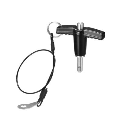 Giá tốt. Chốt tháo nhanh tay cầm chữ T với nút bấm để khóa bi bền bỉ và an toàn trực tuyến