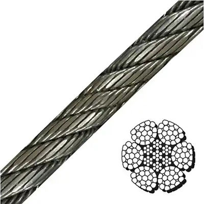 Giá tốt. 35*k7 32mm High Strength Galvanized Steel Wire Rope for Oil & Gas Hoist and Crane Applications trực tuyến