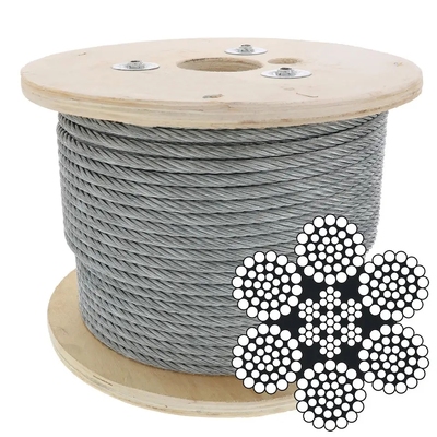 Cáp máy bay mạ kẽm 3/64
