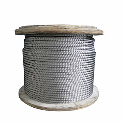 Giá tốt. 6x7FC Construction Stainless Steel 316 Wire Rope with 1770MPA Tensile Strength and Electro Galvanized Surface trực tuyến