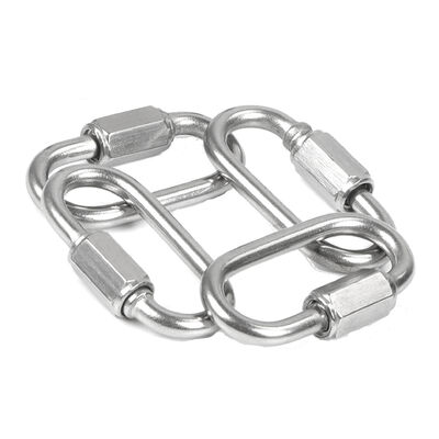 Giá tốt. Stainless Steel Chain Quick Links 304 Stainless Steel Chain Connector Screw Carabiner Chain Hooks trực tuyến