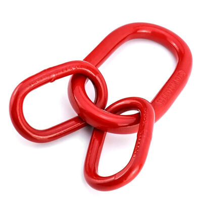 Giá tốt. Khóa liên kết chính bằng thép hợp kim sơn tĩnh điện rèn để chằng buộc/nâng hạ trực tuyến