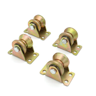 Giá tốt. Cửa cổng phần cứng phụ kiện cửa trượt bánh xe cuộn V-Groove bánh xe đường ray trực tuyến