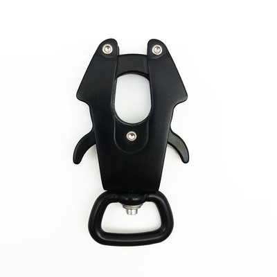 Giá tốt. Nhôm thú cưng giải phóng Buckle ếch Clip thú cưng Snap Hook ếch Carabiner an toàn dây chuyền cổ áo ếch Clip Buckles trực tuyến