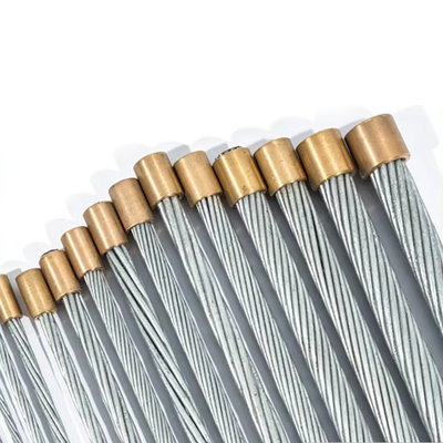 Giá tốt. Giá nhà máy 1X37 1X7 1X19 Thép carbon galvanized Strand Custom Bending Processing Có sẵn trực tuyến