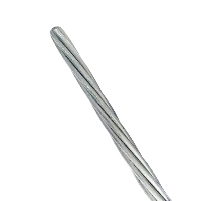 Giá tốt. Giá cạnh tranh trực tiếp từ nhà máy Giao hàng đúng hẹn Dây cáp thép mạ kẽm ASTM A475 Loại A/B Dây neo cho xây dựng trực tuyến