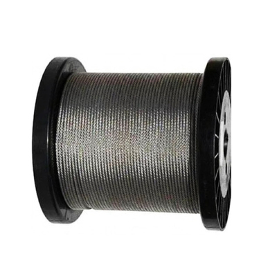Giá tốt. Cáp thép bện 6x25Fi+IWRC Cáp thép mạ kẽm chất lượng cao dùng cho cẩu tháp, xây dựng trực tuyến