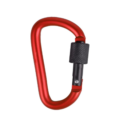 Giá tốt. Nhiều màu 6kN Hình dạng D-Aluminum D Ring Key Rings Clip Locking Carabiner cho cắm trại đánh cá và sử dụng ngoài trời trực tuyến