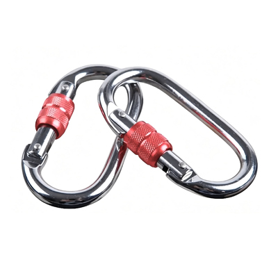 Giá tốt. Carabiner Leo Núi 25kN 5620Lbs Carabiner Khóa Tải Nặng Kẹp Carabiner Khóa Xoắn Công Nghiệp Dành Cho Leo Núi trực tuyến