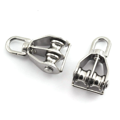 Giá tốt. Tùy chỉnh M15 - M50 thép không gỉ 304 mắt đơn xoay rúc rúc rọc cho dây thừng trực tuyến