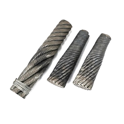 Giá tốt. Cáp thép mạ kẽm lõi thép 6x41WS-IWRC/FC/WSC cường độ cao cho cáp thép thang máy trực tuyến