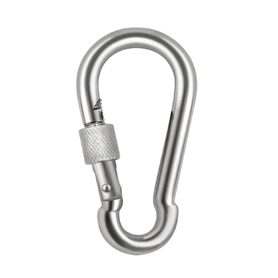 Giá tốt. 304 cao cấp thép không gỉ ngón tay cái vít Carabiner clip khóa Carabiner clip mùa xuân Snap Hook trực tuyến
