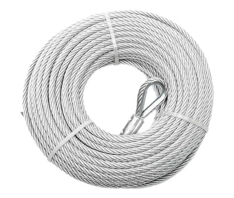 Giá tốt. Cáp thép không gỉ tùy chỉnh chiều dài với cấu trúc 7x7 và vật liệu SS304/SS316 cho ứng dụng cáp máy bay trực tuyến